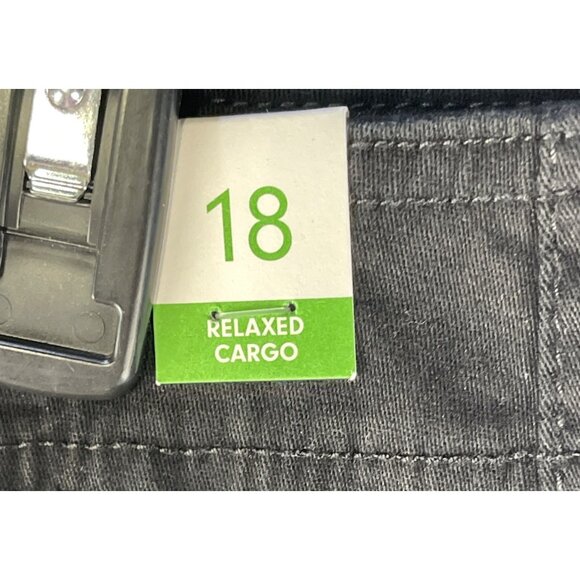 RE generation By Celebrity Pink Womens Size 18 High-Rise  RELAXED Cargo Pants Bl - Picture 6 of 10